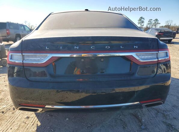 1LN6L9PK3H5628075 2017 LINCOLN CONTINENTA Черный Вид сзади