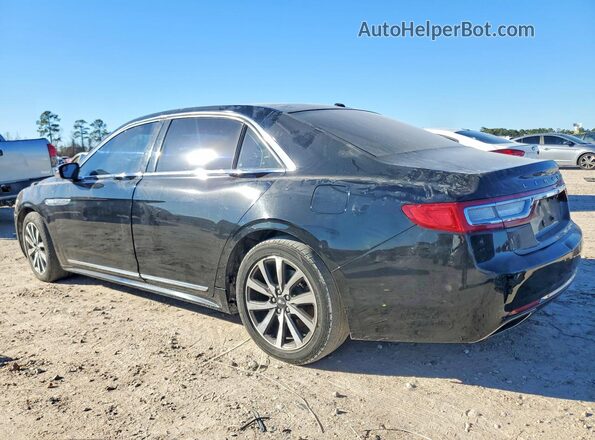1LN6L9PK3H5628075 2017 LINCOLN CONTINENTA Черный Задняя левая четверть