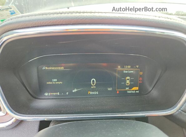 1LN6L9RP2H5611325 2017 LINCOLN CONTINENTA Черный Вид щитка приборов