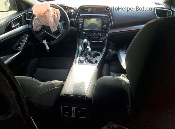 1N4AA6AP0HC419286 2017 NISSAN MAXIMA Серый Вид панели приборов