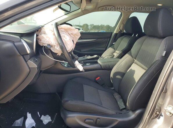 1N4AA6AP0HC419286 2017 NISSAN MAXIMA Серый Вид салона спереди