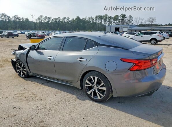 1N4AA6AP0HC419286 2017 NISSAN MAXIMA Серый Задняя левая четверть