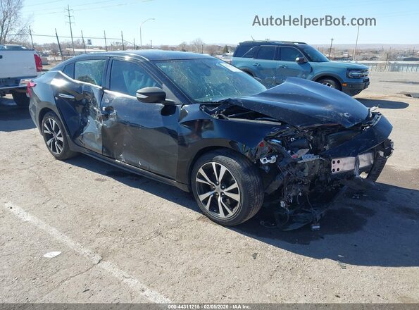 1N4AA6AP1JC392346 2018 NISSAN MAXIMA Black წინა მარჯვენა