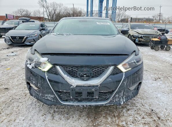 1N4AA6AP5GC379835 2016 NISSAN MAXIMA Black Widok z przodu