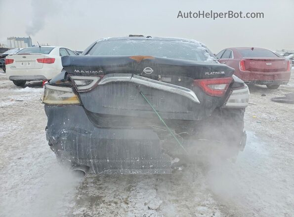 1N4AA6AP5GC379835 2016 NISSAN MAXIMA Black Widok z tyłu