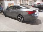 2016 Nissan Maxima 3.5 Platinum Серебряный vin: 1N4AA6AP5GC381522