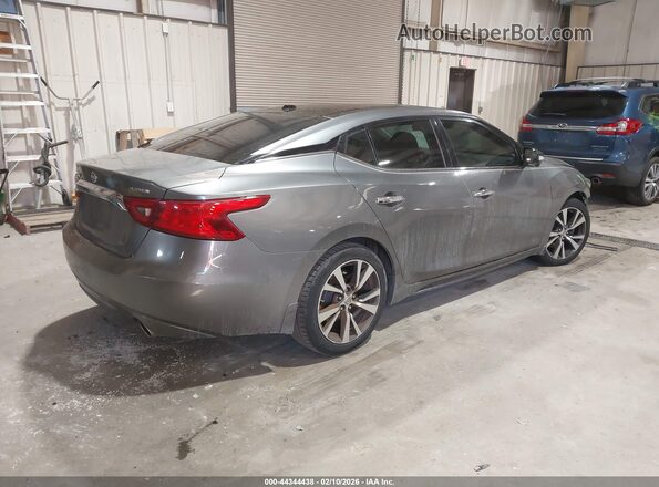 1N4AA6AP5GC381522 2016 NISSAN MAXIMA Серебряный Задняя правая четверть