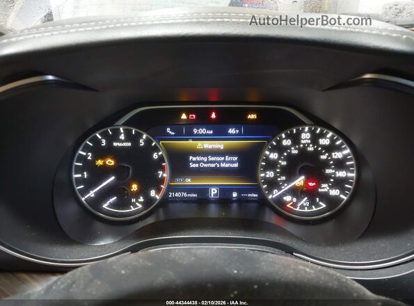 1N4AA6AP5GC381522 2016 NISSAN MAXIMA Серебряный Вид задних сидений