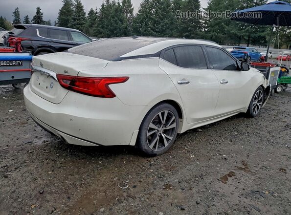1N4AA6AP5JC408659 2018 NISSAN MAXIMA White Trasero derecho