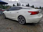 2018 Nissan Maxima 3.5s White vin: 1N4AA6AP5JC408659
