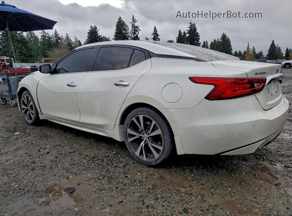 1N4AA6AP5JC408659 2018 NISSAN MAXIMA White Trasero izquierdo
