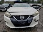 2018 Nissan Maxima 3.5s White vin: 1N4AA6AP5JC408659