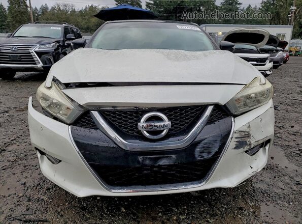 1N4AA6AP5JC408659 2018 NISSAN MAXIMA White Vista frontal