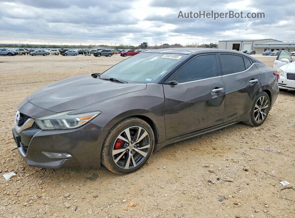 1N4AA6AP6GC425379 2016 NISSAN MAXIMA Brown Front left