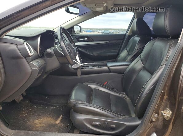 1N4AA6AP6GC425379 2016 NISSAN MAXIMA Brown Front interior view