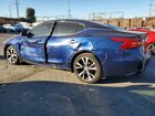 2017 Nissan Maxima Blue vin: 1N4AA6AP7HC442421