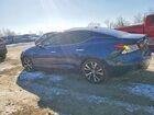 2018 Nissan Maxima 3.5s Синий vin: 1N4AA6AP7JC388687