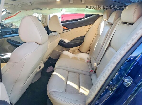 1N4AA6AP7JC388687 2018 NISSAN MAXIMA Синий Вид задних сидений