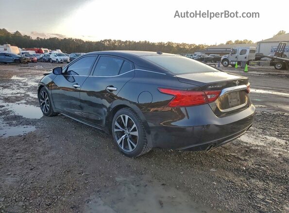 1N4AA6AP8JC378007 2018 NISSAN MAXIMA Black Задня ліва чверть