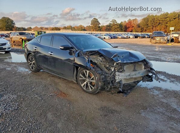 1N4AA6AP8JC378007 2018 NISSAN MAXIMA Black Передня права чверть