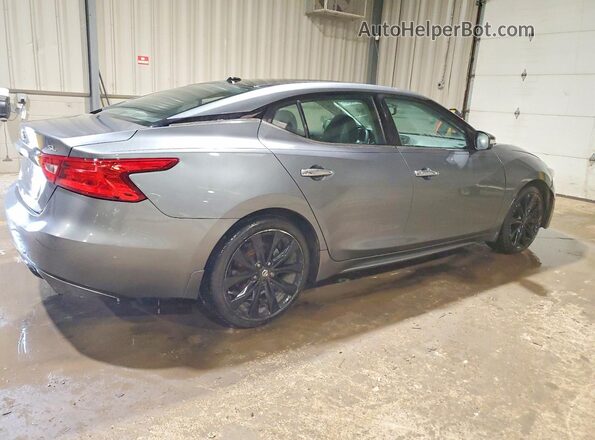 1N4AA6AP9JC368652 2018 NISSAN MAXIMA Gray Задня права чверть