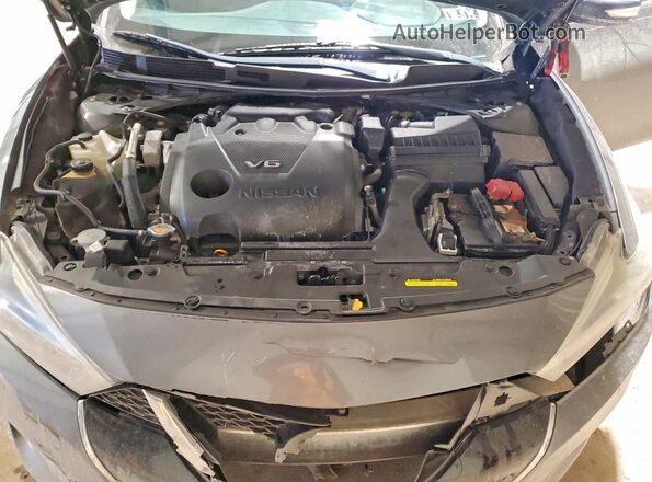 1N4AA6AP9JC368652 2018 NISSAN MAXIMA Gray Вид задньої частини салону