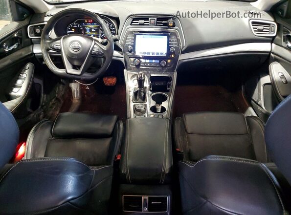 1N4AA6AP9JC368652 2018 NISSAN MAXIMA Gray Вид панелі приладів