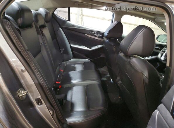 1N4AA6AP9JC368652 2018 NISSAN MAXIMA Gray Вид задніх сидінь