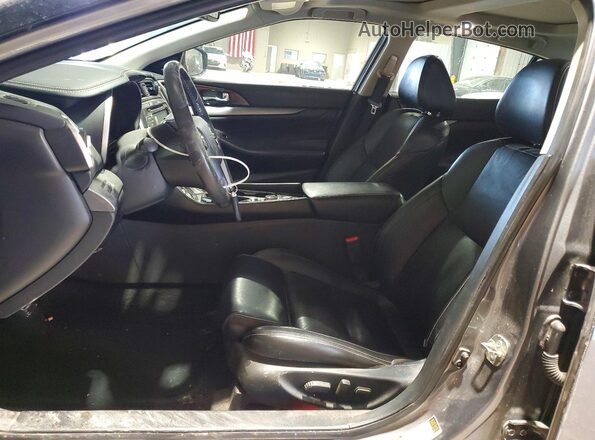 1N4AA6AP9JC368652 2018 NISSAN MAXIMA Gray Вид салону спереду