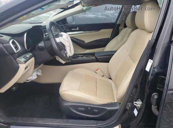 1N4AA6AV3KC362555 2019 NISSAN MAXIMA Black Вид салону спереду