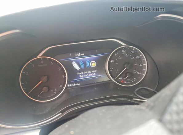 1N4AA6AV3KC362555 2019 NISSAN MAXIMA Black Вид щитка приладів