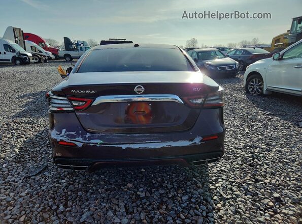 1N4AA6AV4KC361687 2019 NISSAN MAXIMA Burgundy Rear view