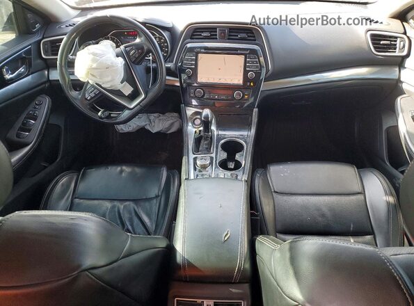 1N4AA6AV5KC369510 2019 NISSAN MAXIMA Silver Dashboard view