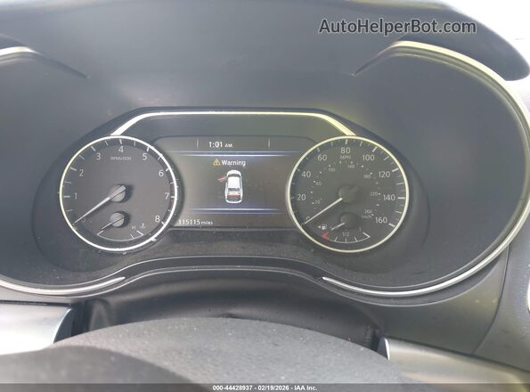 1N4AA6AV5KC376456 2019 NISSAN MAXIMA Красный Вид задних сидений