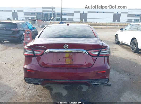 1N4AA6AV5KC376456 2019 NISSAN MAXIMA Красный 