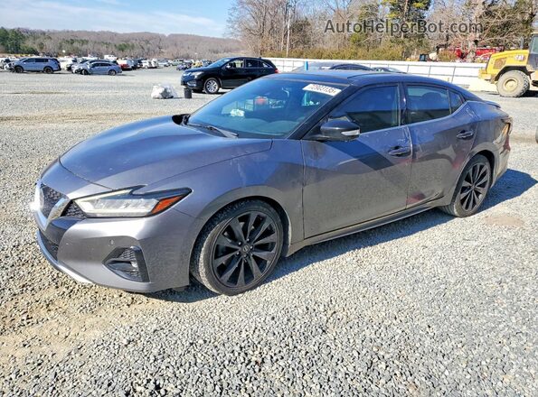 1N4AA6AV7KC373414 2019 NISSAN MAXIMA Gray Передня ліва чверть