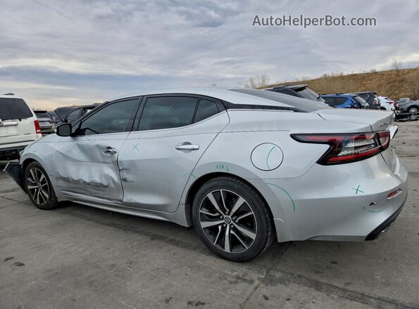 1N4AA6AV7KC375616 2019 NISSAN MAXIMA Серебряный Задняя левая четверть