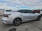 2019 Nissan Maxima S Серебряный vin: 1N4AA6AV7KC375616