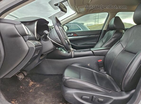 1N4AA6AV7KC375616 2019 NISSAN MAXIMA Серебряный Вид салона спереди