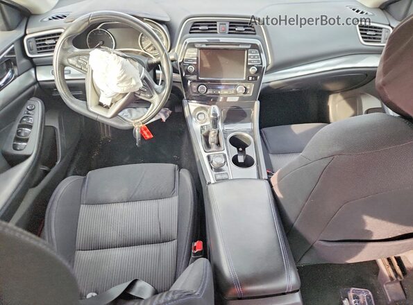 1N4AA6AV7KC381495 2019 NISSAN MAXIMA Серый Вид панели приборов