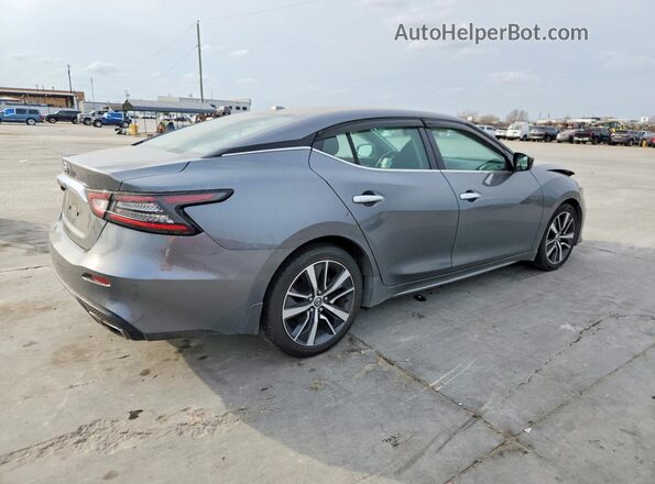 1N4AA6AV7KC381495 2019 NISSAN MAXIMA Серый Задняя правая четверть