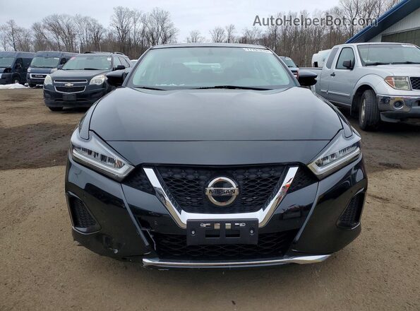 1N4AA6AV7KC382632 2019 NISSAN MAXIMA Черный Вид спереди