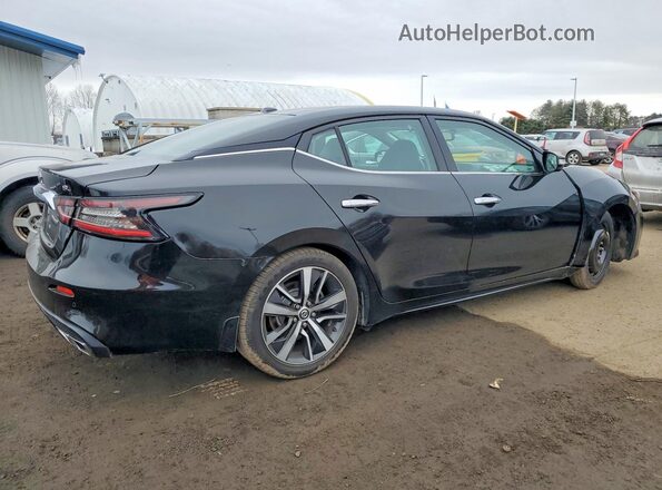 1N4AA6AV7KC382632 2019 NISSAN MAXIMA Черный Задняя правая четверть