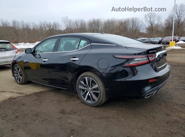 1N4AA6AV7KC382632 2019 NISSAN MAXIMA Черный Задняя левая четверть