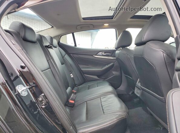 1N4AA6AV7KC382632 2019 NISSAN MAXIMA Черный Вид задних сидений