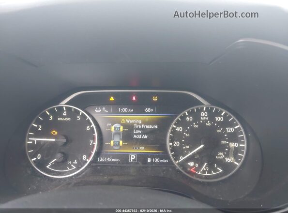 1N4AA6BV6LC365465 2020 NISSAN MAXIMA Черный Вид задних сидений