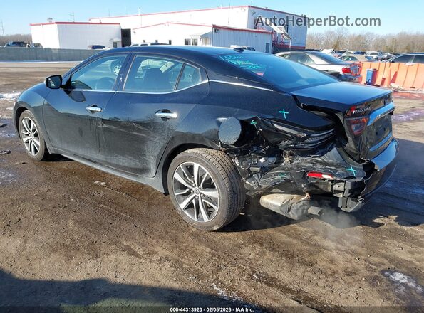 1N4AA6CV1PC501330 2023 NISSAN MAXIMA Черный Задняя левая четверть