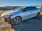 2020 Nissan Maxima Sv Серебряный vin: 1N4AA6CV3LC370590