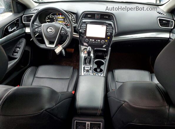 1N4AA6CV3PC510613 2023 NISSAN MAXIMA Синий Вид панели приборов