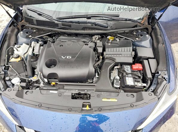 1N4AA6CV3PC510613 2023 NISSAN MAXIMA Синий Вид задней части салона